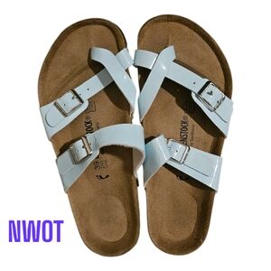 Birkenstock Womens Mayari Sandals - Light Blue